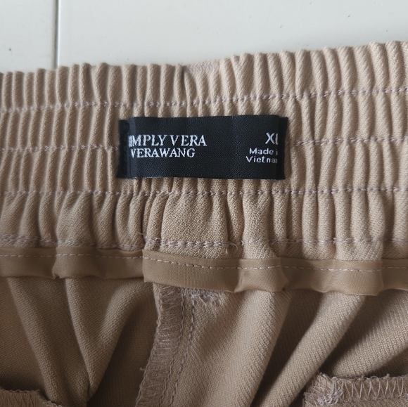 NWOT Simply Vera By Vera Wang High Rise Cargo Pants - Picture 4 of 9